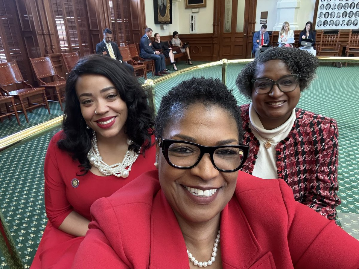 RepLSimmons's tweet image. A powerful day at the Capitol, surrounded by brilliance, legacy, and purpose. Honored to stand with my Sorors as we continue to advocate, uplift, and lead. 

#RedAndWhiteDay #DeltaSigmaTheta #SisterhoodInAction #TexasCapitol