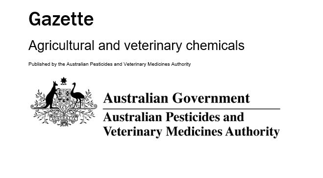 #APVMAGazette No. 8 is now available apvma.gov.au/news-and-publi…