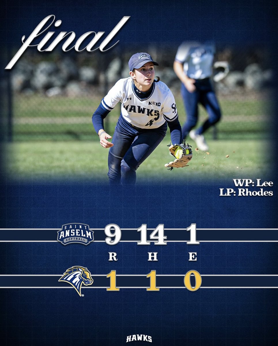 Saint Anselm Hawks Softball tweet media