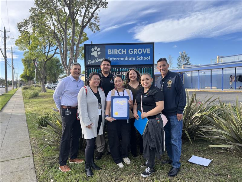 thinktogether's tweet image. At Birch Grove Intermediate, Think Together students held a Women’s History Month Program Showcase! 💪In attendance was District Representative Tim Orozco, representing Assemblymember Alex Lee of California&apos;s 24th District.

#CommunityImpact #WomensHistroy #StudentProjects