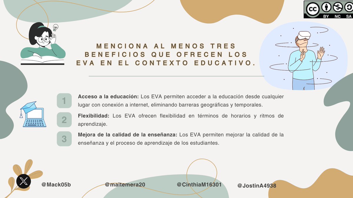 maitemera20's tweet photo. Los Entornos Virtuales de Aprendizaje (EVA) abren las puertas a una educación sin fronteras, donde el conocimiento está a un clic de distancia. #pedagogiadelascienciasexperimentales #utmach #docenteinnovador🖥️
@CinthiaM16301 
@jostin_pal48844
@Mack05b https://t.co/WOZZPPFoDk