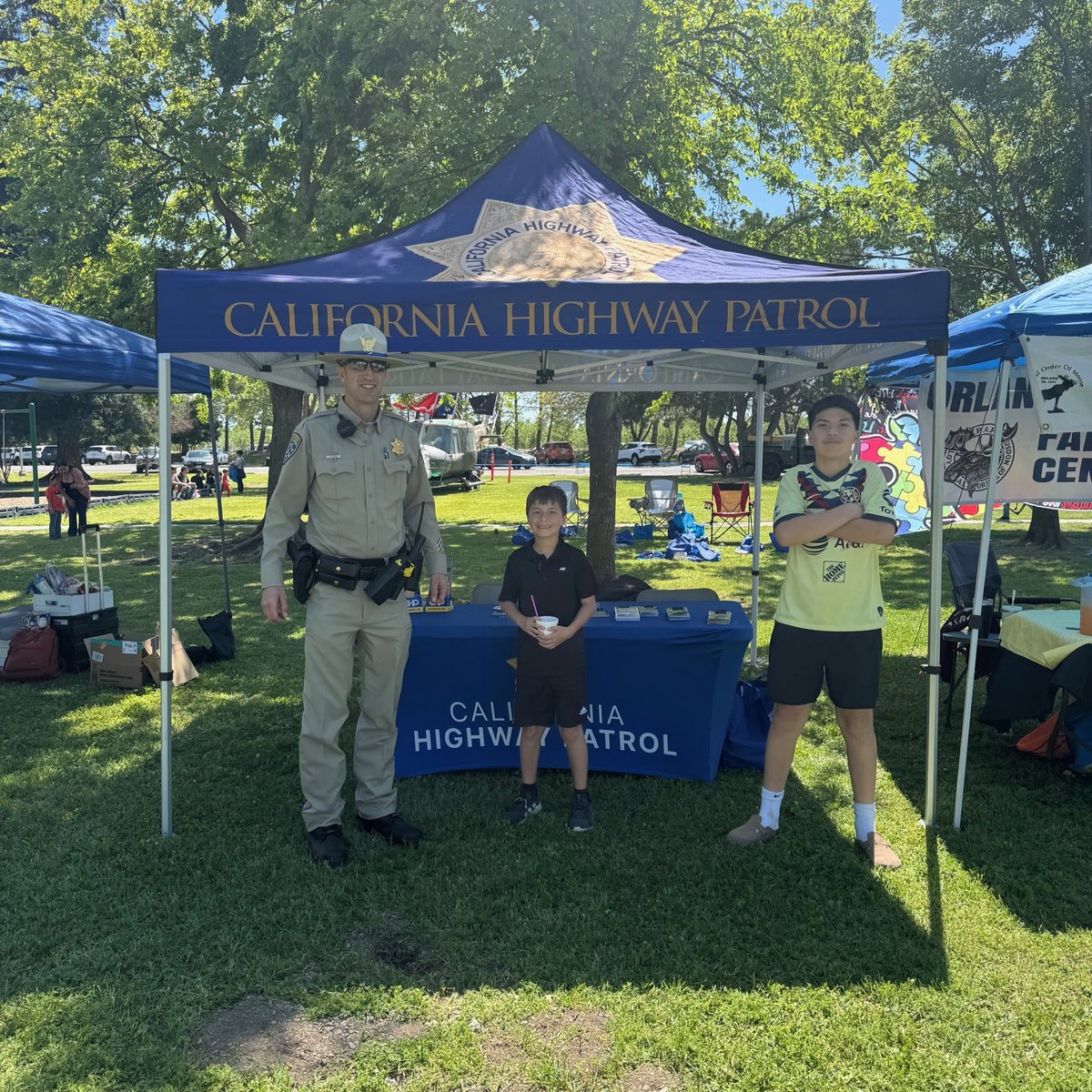 We had a great time Saturday at the Glenn County Health and Human Service Agency's Children's Fair! It is always an honor for the California Highway Patrol to participate in events like this.