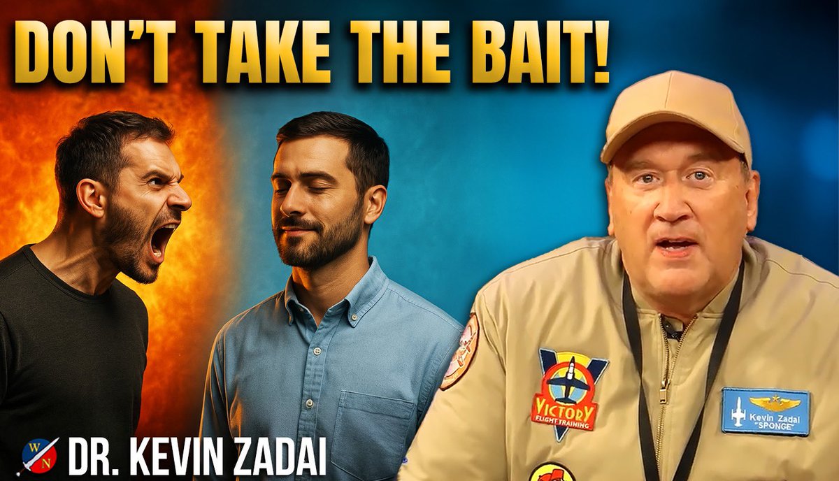 KevinZadai's tweet photo. How to Respond When the Devil Uses Others to Offend You. In this powerful Devil Busters teaching, Dr. Kevin Zadai exposes how satan uses people, insults, and emotional triggers to pull you out of the Spirit and into the flesh. 
https://t.co/L1hAdlSGBt https://t.co/lsfmVbn2iT