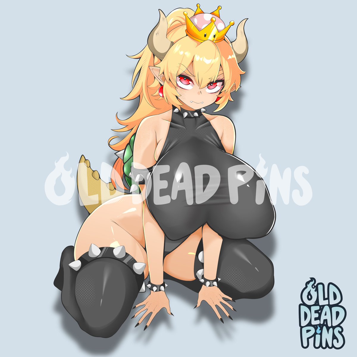 olddeadpins's tweet photo. #PrincessKoopa aka #Bowsette joins the shop! Super Mario waifus coming in super hot and super thicc. Stay tuned for more reveals!
Decals drop in May ✨ https://t.co/jCjDua2Pcl