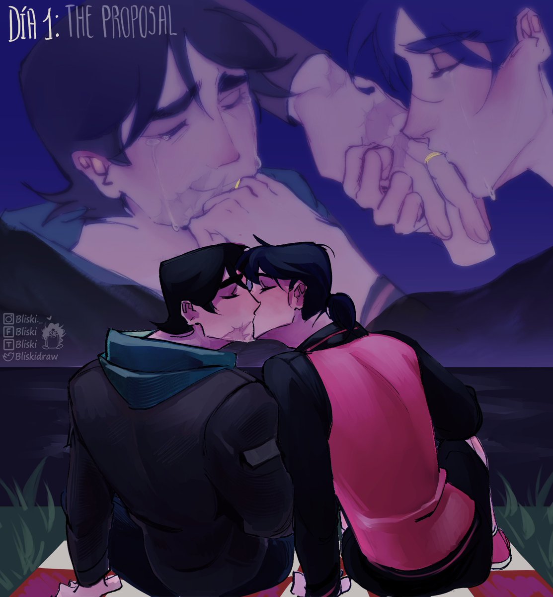 BliskiDraw's tweet photo. un rapidin y a dormir 🤭
idk pa mi ahi se pidieron la mano grrrrr
#TomJake2
donen para financiar la boda de estos weyes
 https://t.co/GgfSIyBw3w https://t.co/4eBb9n0KBh