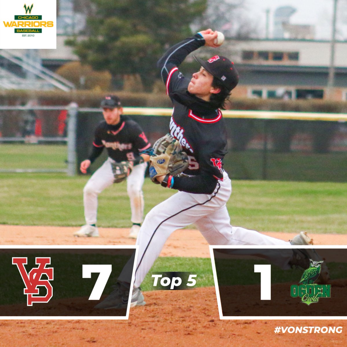 Von puts up crooked numbers in the 3rd and 4th to take control of game 2.