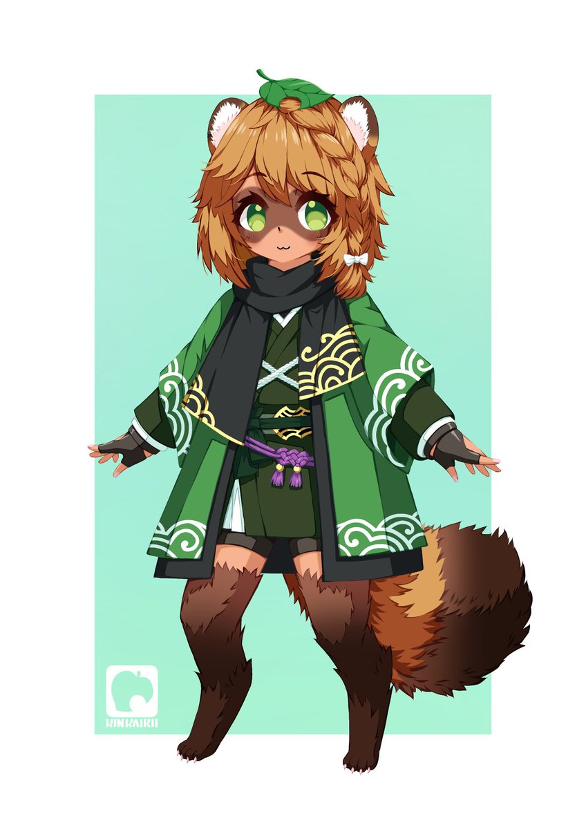 A commission of my FFXIV character by <a href="/kinKaikii/">Kinchou🍃Kaiki</a>  !  I have been following their art for a while and was honored when they accepted my commission request.  Thank you so much for your work!