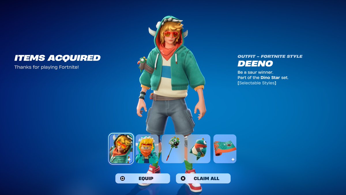 FortniteFNLK's tweet image. Fortnite Deeno Skin Giveaway 🎁
To Enter:
❤️♻️ LIKE & RETWEET
📲 FOLLOW @FortniteFNLK @braniyt
🛑 SUBSCRIBE youtube.com/brani
🎙️JOIN DISCORD discord.gg/HtPVfVD
✅ COMMENT “DONE”
USE CODE ‘FNLK’ #ad