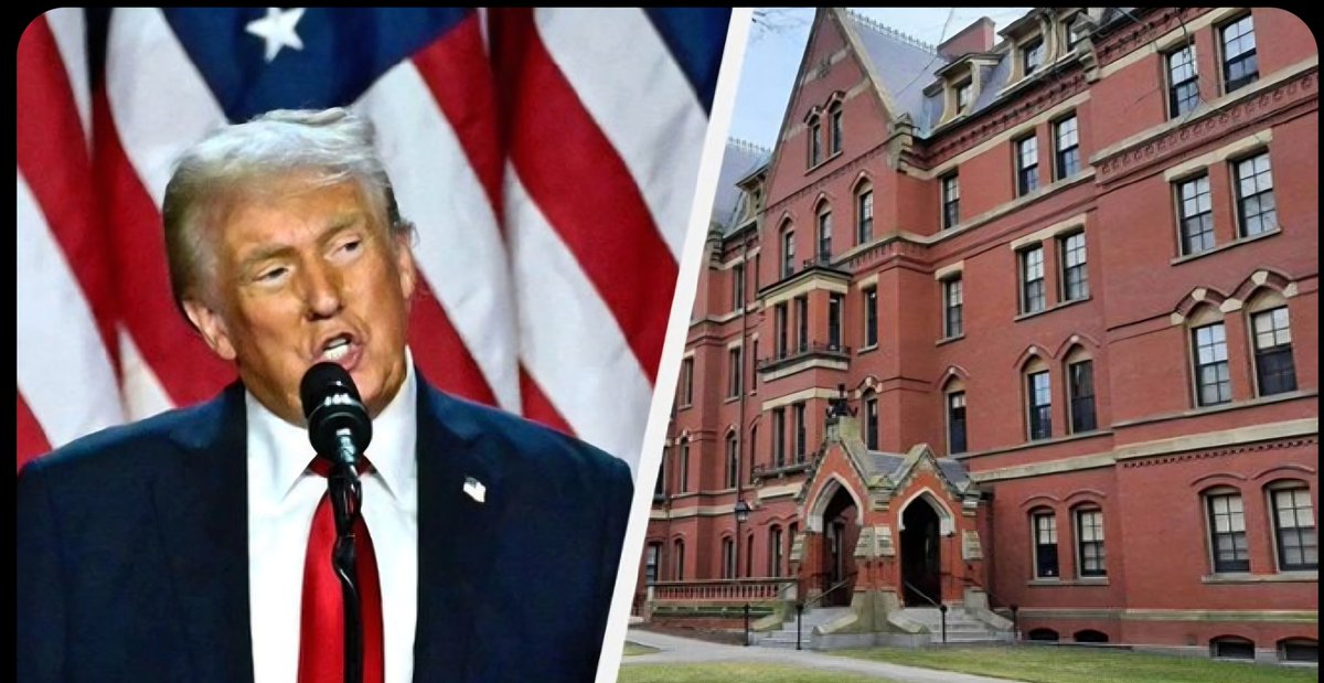 Danielibertari0's tweet photo. 🇺🇸🔥 NUEVA YORK, Estados Unidos-La universidad de élite estadounidense Harvard arriesgó el lunes miles de millones de dólares en fondos federales al rechazar una lista de amplias demandas que, según la administración Trump, tienen como objetivo acabar con el antisemitismo en el campus. 

El pedido de cambios en su gobernanza, prácticas de contratación y procedimientos de admisión amplía una lista que Harvard recibió el 3 de abril, que ordenó a los funcionarios cerrar las oficinas de diversidad y cooperar con las autoridades de inmigración para las evaluaciones de estudiantes internacionales.

El presidente de Harvard, Alan Garber, prometió en una carta a estudiantes y profesores desafiar al gobierno, insistiendo en que la escuela no "negociaría sobre su independencia ni sus derechos constitucionales".
