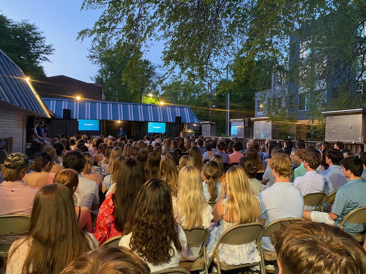 300 <a href="/UNC/">The University of North Carolina at Chapel Hill</a> fraternity and sorority members came out for our first #Easter service. Gospel services happening all week on local college campuses. Please pray!