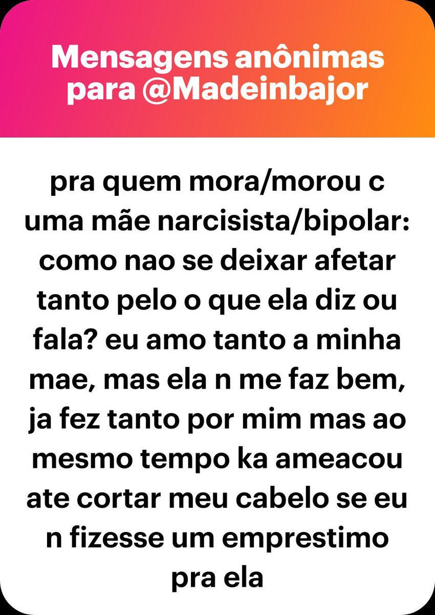 Filhas de Mães Narcisistas on Instagram, image size:850x1200