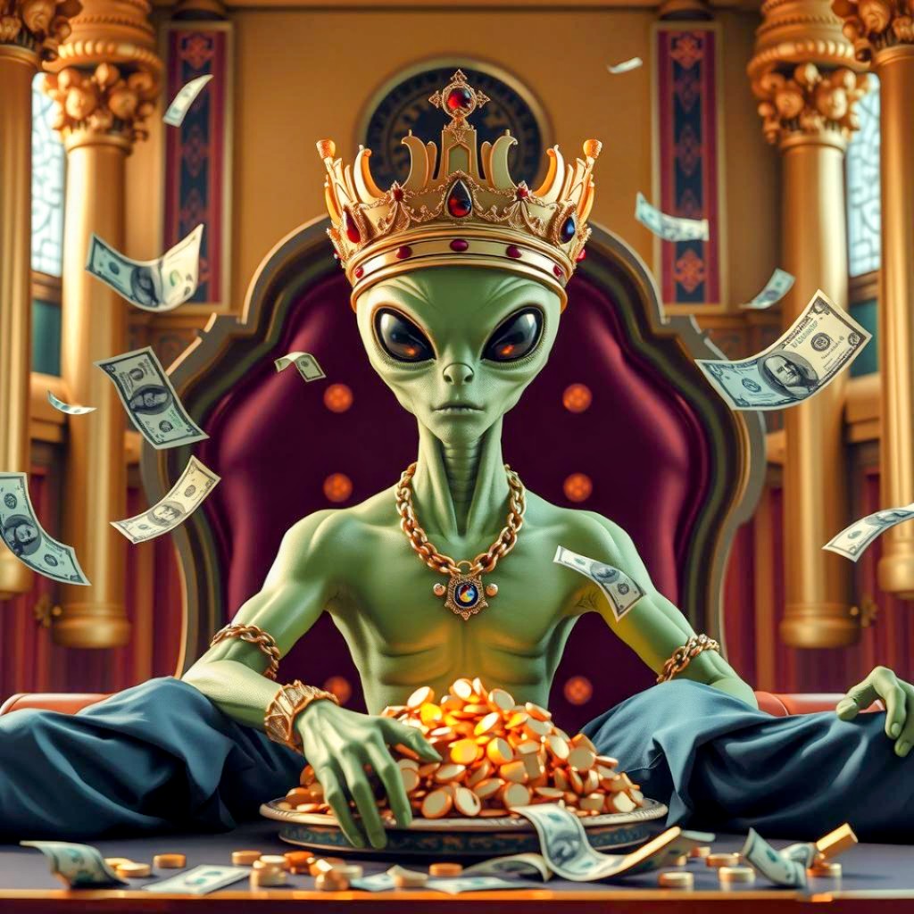 GuuGod777's tweet photo. To celebrate the successful launch of $KING on PulseChain, we would like to give back to the community!

We currently have 330 holders. Once we reach 555 holders, we will give $555 in $KING tokens split amongst 5 lucky winners 👑👑👑👑👑

The rules are simple...

1. Follow me and @AliEnKinG369 👑👽👑

2. Like and repost ♻️

3. Tag 3 Legends that are bullish on #PulseChain 🚀

May the odds be ever in your favor 💰