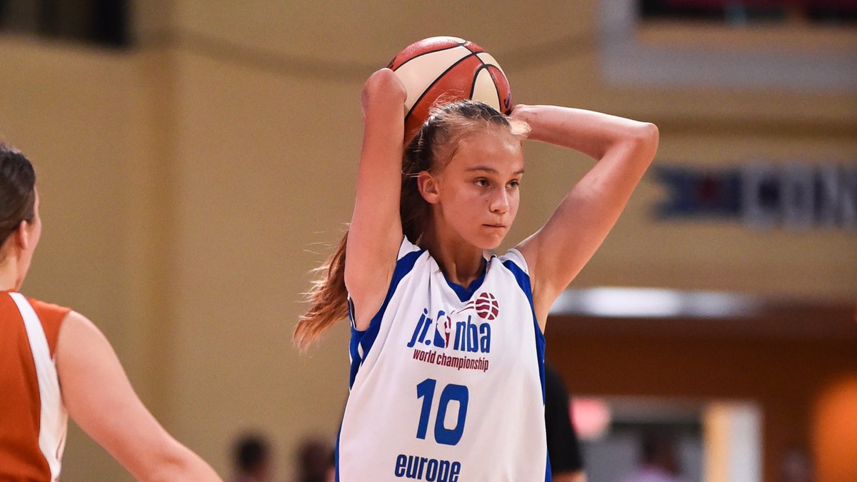 jrnba's tweet photo. 🌟 Congrats to #JrWNBA alum Justė Jocytė on being drafted by the @valkyries! #WNBADraft 🌟 https://t.co/Dz2HWIlOUE