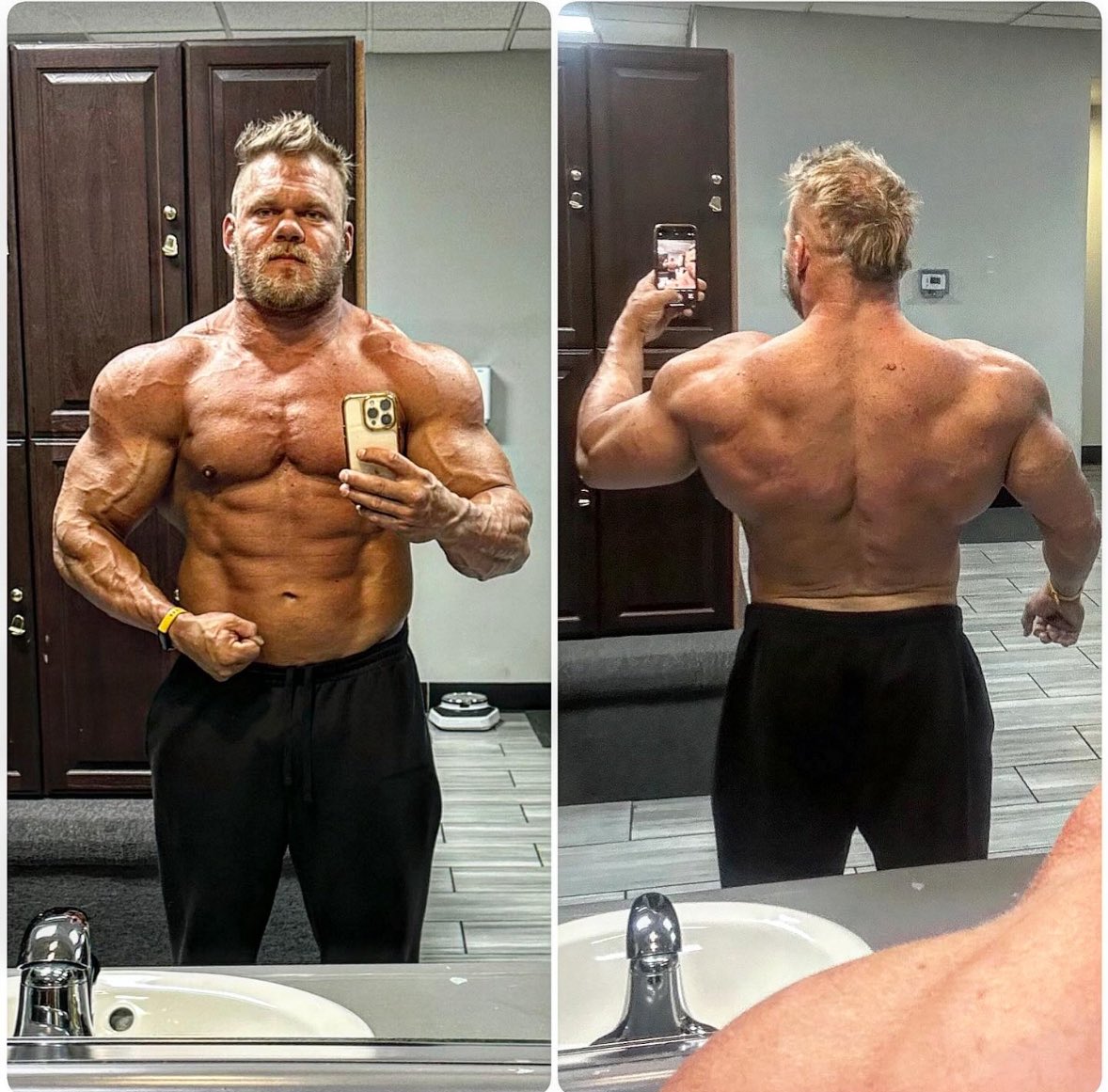 alexhammerstone's tweet image. Past couple weeks I’ve dropped from 285 down to 265 with the goal of improving ring condition. It’s working and I’m far from done. My best days are ahead.