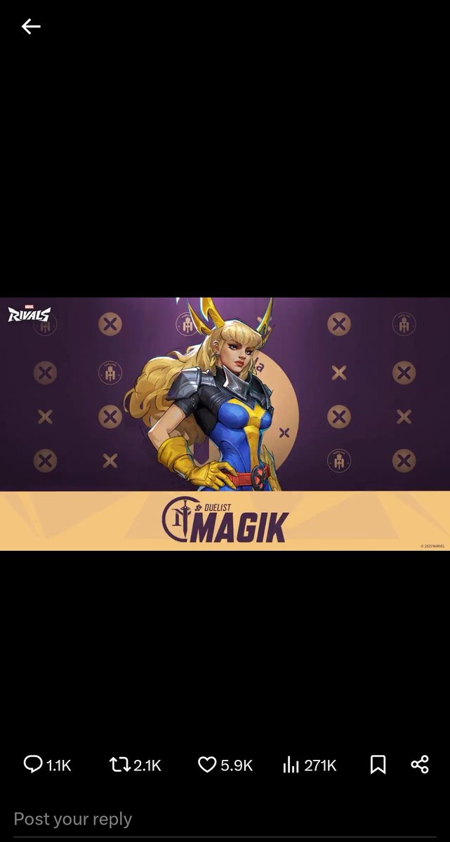 Unl3ashedBeast's tweet photo. @MarvelRivals Behold: Darkchild! https://t.co/eJ94OWlM0J