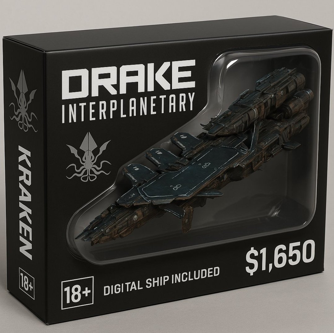 I wish <a href="/RobertsSpaceInd/">Star Citizen</a> made and sold mini ships, id love to have my fleet 3d printer!

Image generated by <a href="/chonkrider/">CHONKY</a> 
#starcitizen