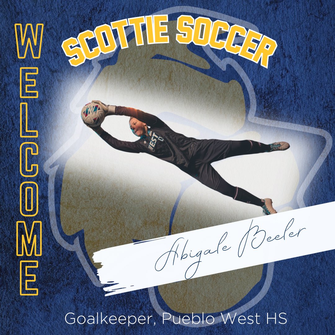 Welcome to Scottie Soccer Abigale! 🖋️⚽️
#ScottieNation #UpTheScotties