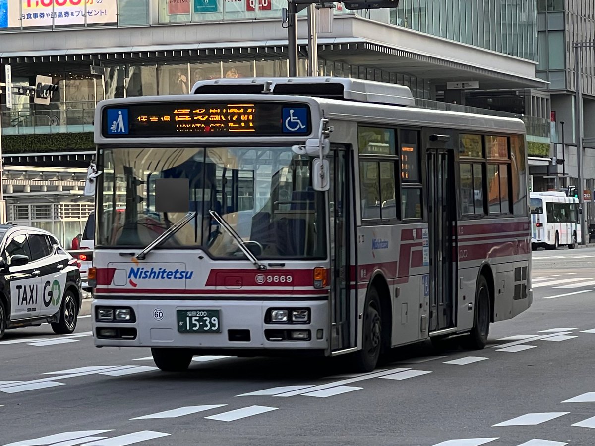 西鉄バス 西日本鉄道 壱岐自動車営業所 9669 福岡 200 か 1539 214