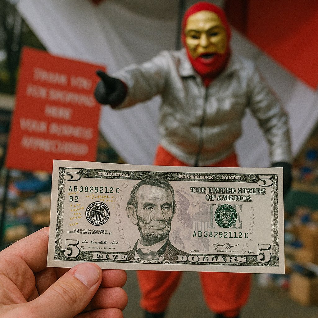 Excited to catch some absolute deals today with my last 5 dollars