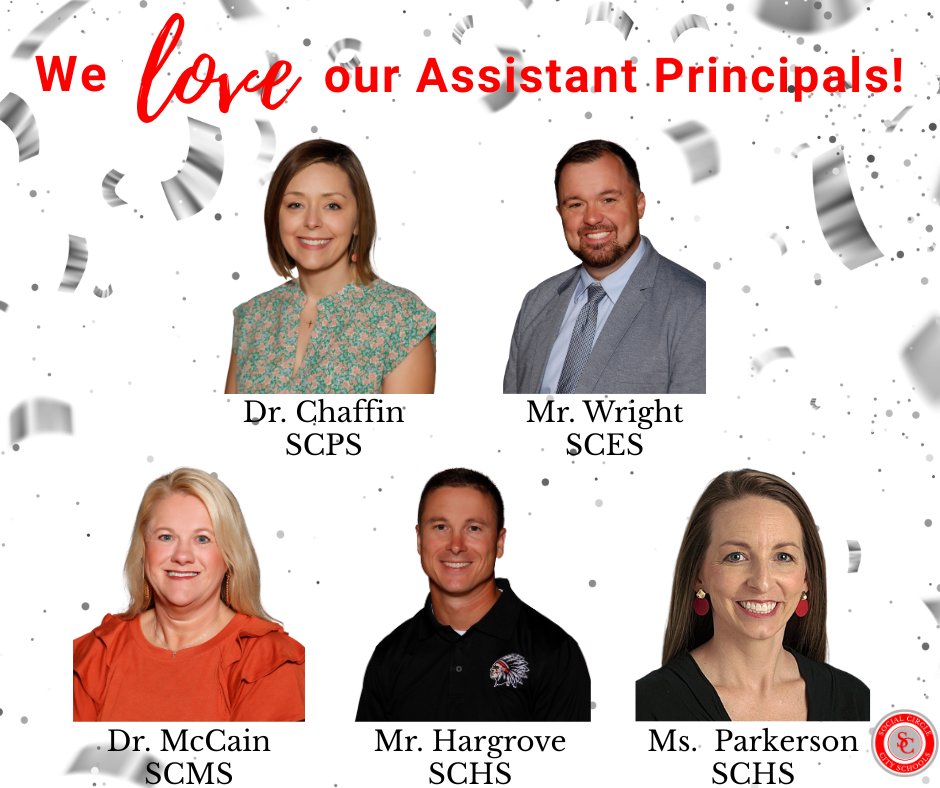 Though we were on Spring Break last week, our appreciation never takes a break. Thank you to our APs for your leadership, dedication &amp; care—you exemplify what it means to be #SCCSallin!
