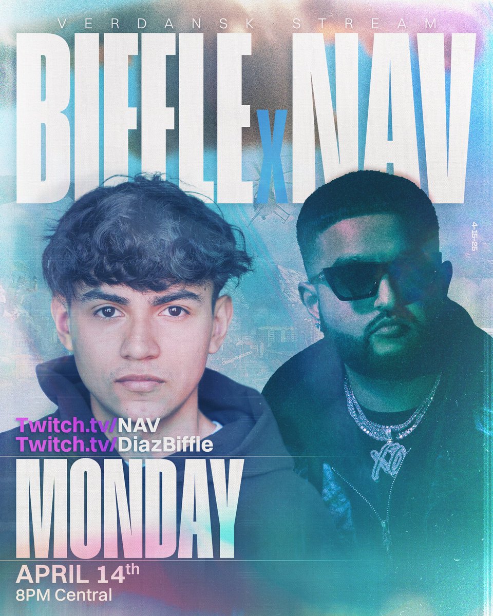 #OMW2 VERDANSK! streaming with <a href="/DiazBiffle/">Falcon Biffle</a> 6PM PT / 8PM CT / 9PM ET twitch.tv/nav/