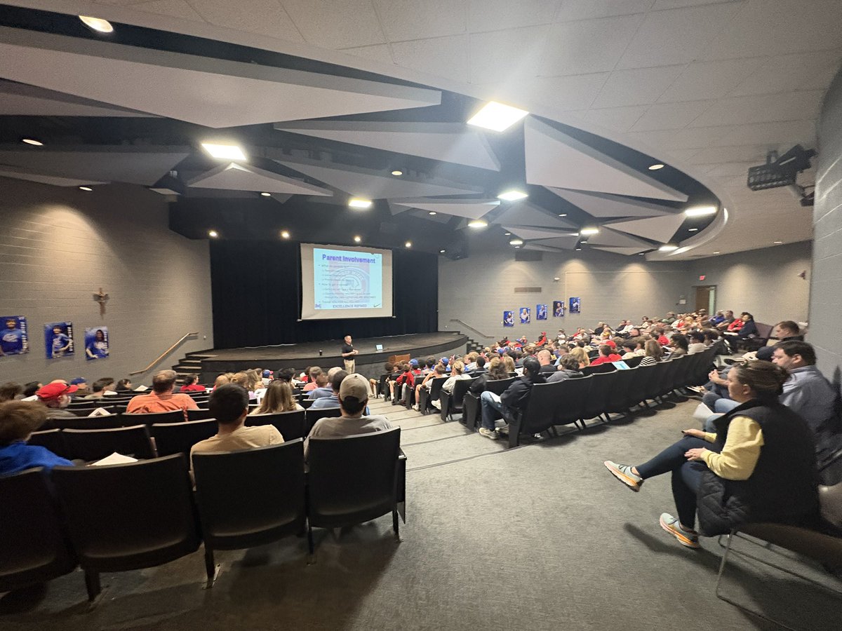 Player/Parent meeting
Only 144 days until opening night

#ExcellenceRefined