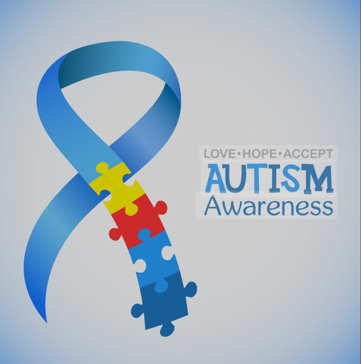 FESCIC's tweet photo. This month is Autism Awarenes Month.  Wear Blue to support. From all of us at FES https://t.co/Mis038wguz