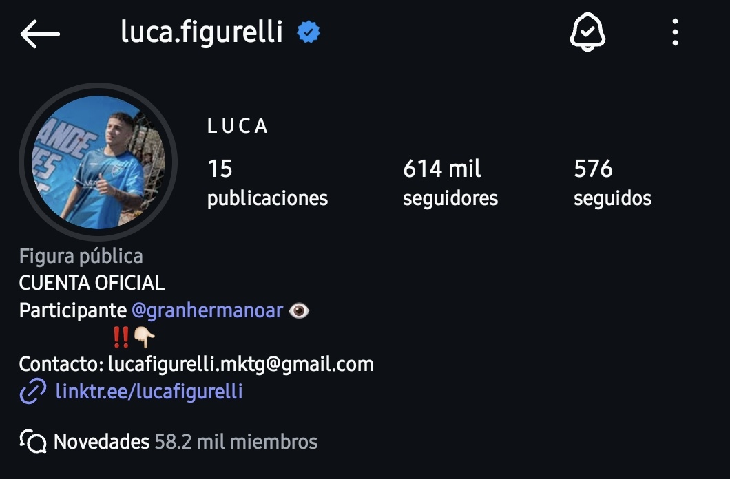 otamendiMiRey's tweet photo. Hablemos de lo rápido que le están subiendo los seguidos al rey, cerrando bocas trabajando fuerte FELICITACIONES REY EN TODOS LOS SENTIDOS seguí así acá te te vamos a apoyar fuerte en todo 🥺💙💙 👏🏻👏🏻 @LucaFigurellii https://t.co/shfaffeUqA