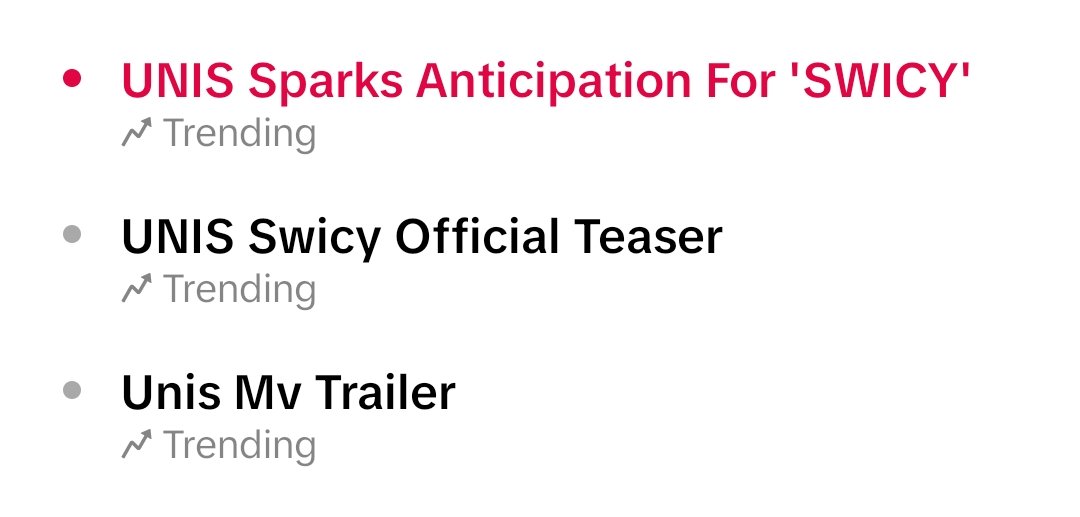 bystander_0525's tweet photo. Tiktok trending topics ๐
UNIS SWICY MV TEASER
#FirstLookOnSWICY
#UNIS #SWICY
#์ ๋์ค #์ค์์
@UNIS_offcl https://t.co/6ld9vjzzoG