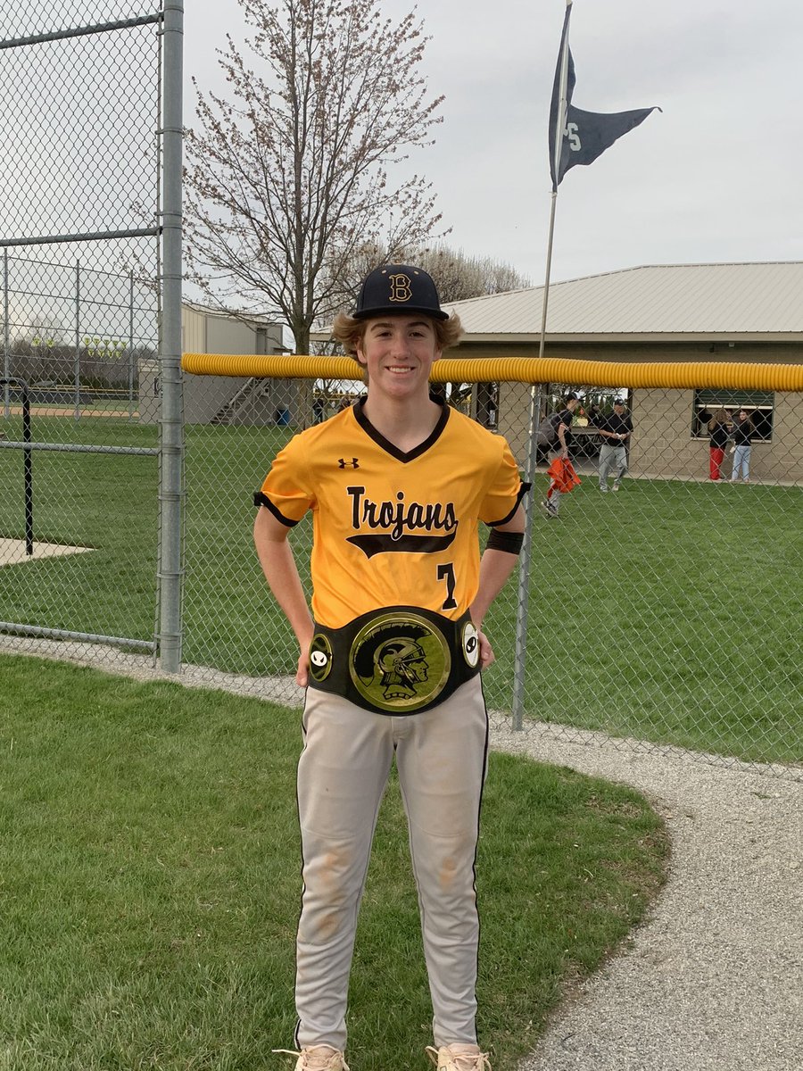 BaseballBotkins's tweet image. Trojans win 5-1 at home against Jackson Center. Levi Frey and Elijah Schuller with two hits apiece. Great effort defensively all around.
Player of the game is freshmen Jay Wildermuth with the complete game in his first varsity start. 
7IP 5H 5Ks

Go Trojans!