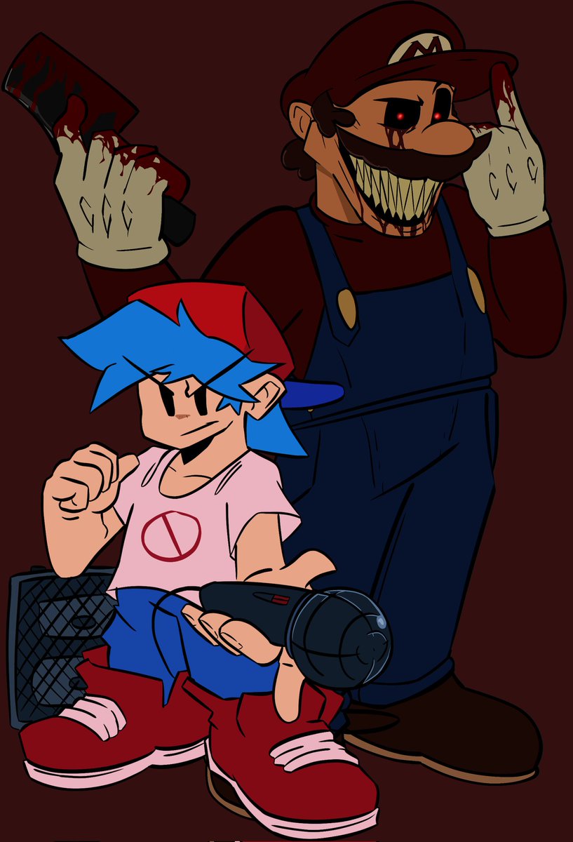 MarioMadnessHD's tweet photo. New Gallery Art: Super Horror Mario #1  #FNFHD 
#MMHD  #mariosmadnessv2  #fridaynightfunkin https://t.co/bLX0Q4nPBx