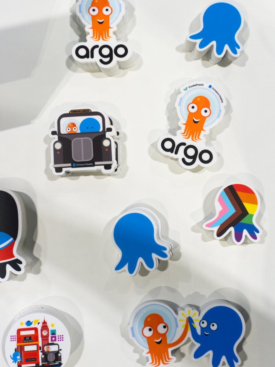 OctopusDeploy's tweet image. Already missing the energy of KubeCon!✨
We’re still smiling about the amazing time we had — from connecting w/ new faces & old friends, to showing off what’s new with our products & features.
It's not too late to schedule a discovery call w/ us & chat: octopus.com/lp/schedule-a-…