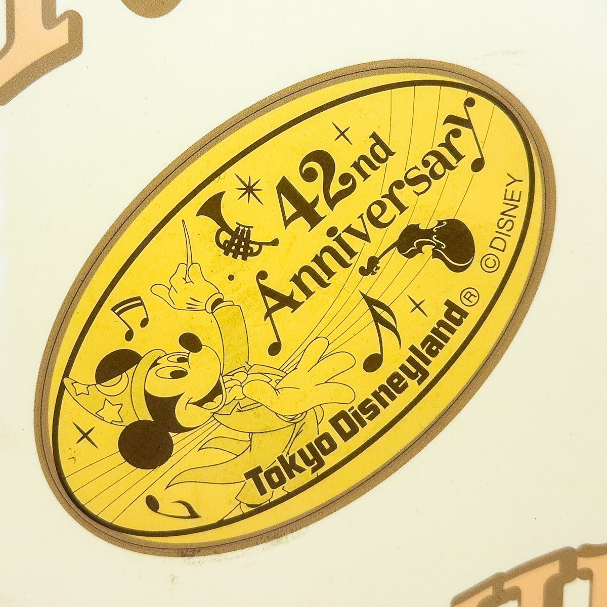 非売品/関係者への開園前配布メダル/東京ディズニーランド