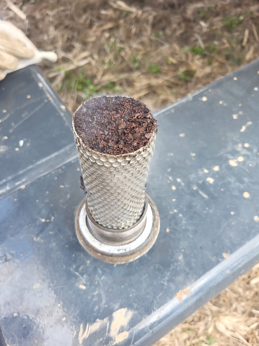 Anhydrous rate wouldn't lock in today. Apparently, we're trying to apply iron too! #rust