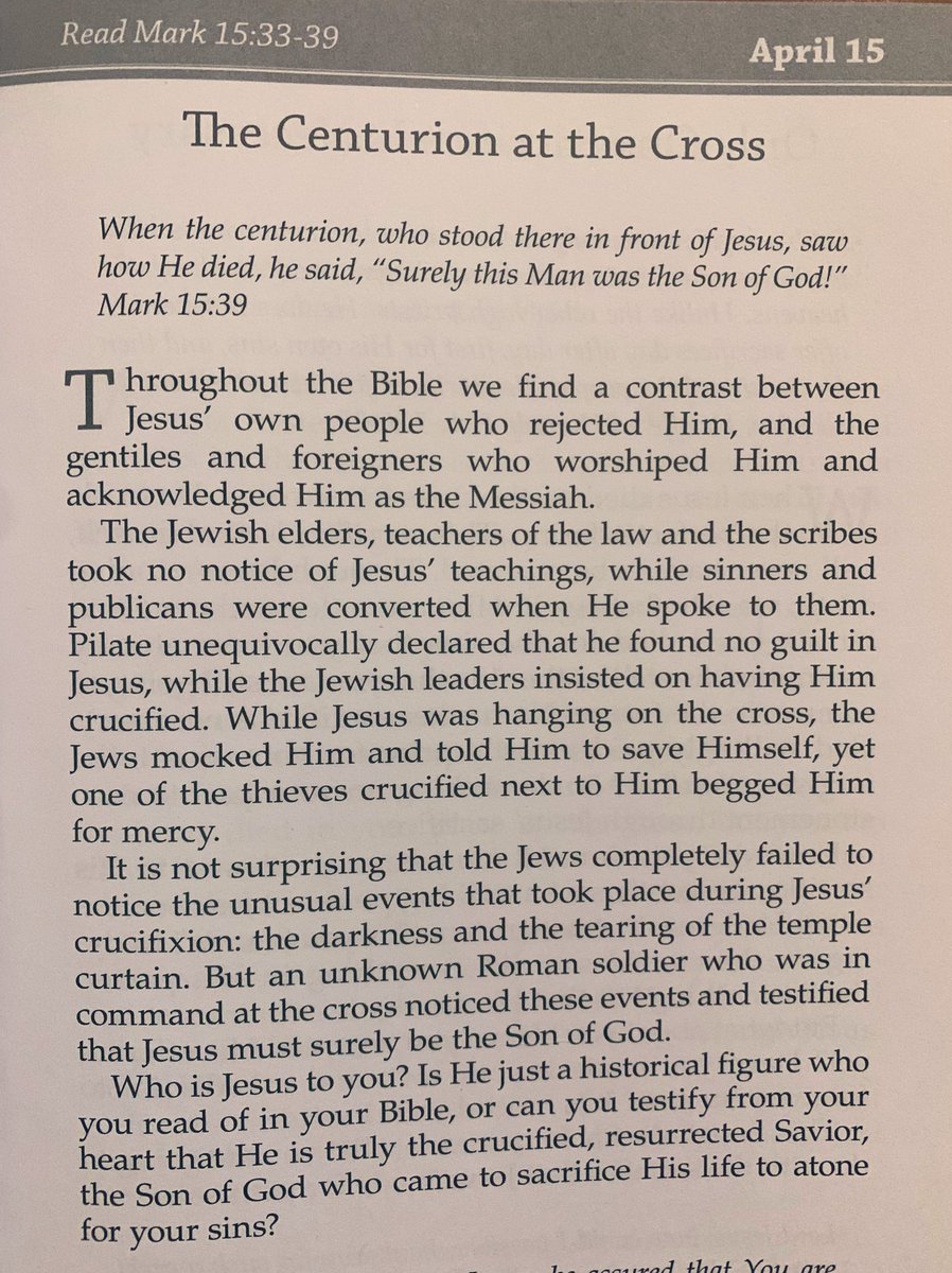 …Lord Jesus, thank You that I may be assured that You are truly the Son of God🌞💛🌞