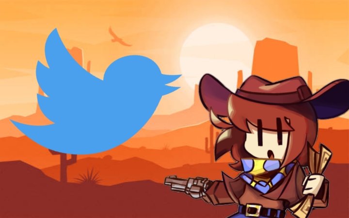 Well ain't this an interestin' place... Also, what's with the simple blue bird? Eh, whatever... guess I should introduce myself... Howdy y'all, the name's Clover 

[Clover joins parody Twitter]
