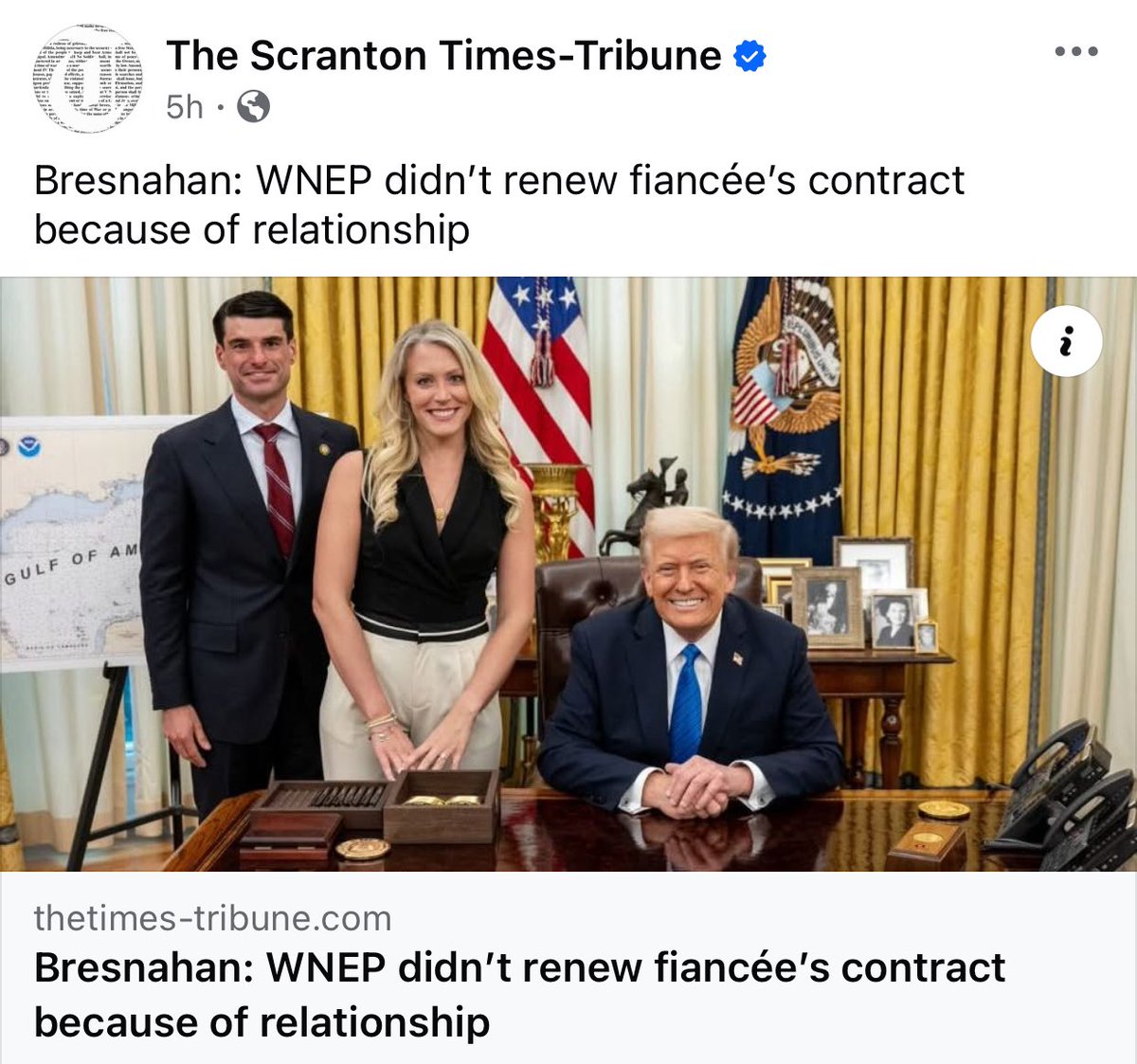 odonnell_r's tweet image. The Scranton @ABC affiliate @WNEP refused to renew Republican Congressman Rob Bresnahan @Rob4PA fiancés contract because, well, he’s a Republican.