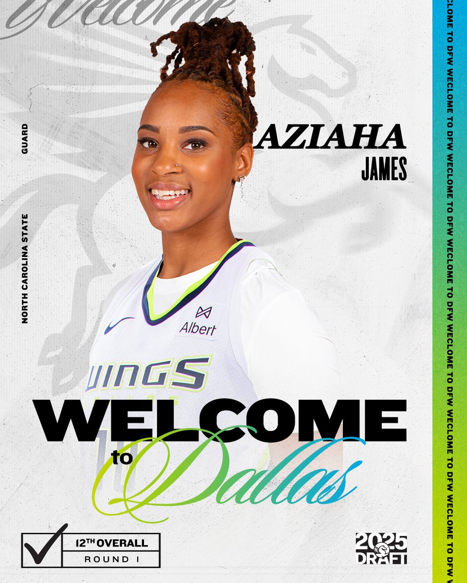 Zaza ➡️ Dallas

We have selected Aziaha James 12th overall.