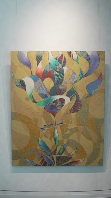 congres_cson's tweet photo. 当館では、今月から吉田絵美さんの作品を展示しております🎨
今���は下記の時間で観覧可能です。
15日(火)　10:00～17:00
17日(木)　10:00～17:00
18日(金)　10:00～17:00
20日(日)　13:00～19:00
中之島にお越しの際は、ぜひお立ち寄りください！
＃コングレスクエア大阪中之島 https://t.co/MKGz6a0COJ