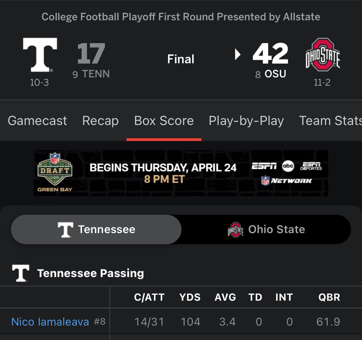 Guess he didn’t get paid enough