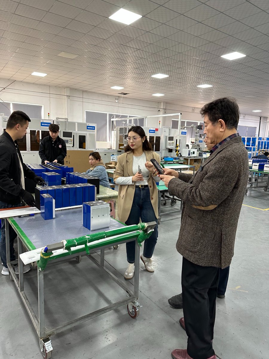 JackYan86692811's tweet image. A full walkthrough of lab equipment for pre- and post-production testing.
🔹 Spectrometry, aging chambers, and insulation testing shown.
🔸 Clients appreciated strict quality procedures.
#BatteryTestingLab #AgingTest #ClientTour #BatteryReliability #AdvancedQA
