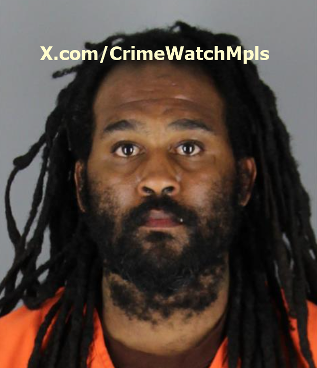 CrimeWatchMpls's tweet photo. Roy Maurice Holmes, 36, was arrested and charged 3 weeks ago with 5 counts related to exposing himself and masturbating in front of children at Hall School park in north Minneapolis, including two counts of 5th degree criminal sexual conduct and three counts of indecent/lewd exposure.

Public Enemy Minnesota Freedom Fund @MNFreedomFund subsequently supplied no-strings cash bail to Holmes.

Welp, he's back in custody on a new charge of 5th degree CSC after again exposing and masturbating in front of children at the same park over the weekend.