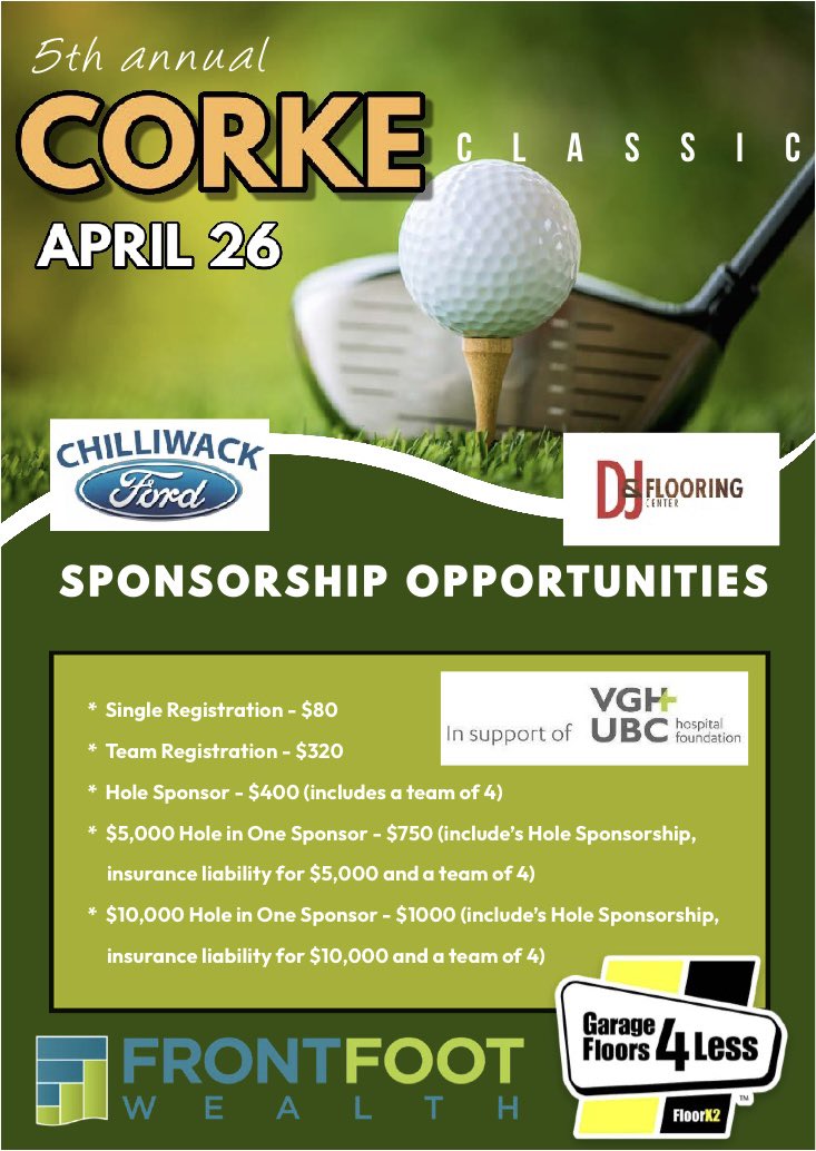 Dave corke (@corke_dave) on Twitter photo Only 3 spots left for the biggest golf tournament of the year!! See you all soon at <a href="/golfcheammtn/">Cheam Mountain</a> Only 3 spots left for the biggest golf tournament of the year!! See you all soon at <a href="/golfcheammtn/">Cheam Mountain</a>