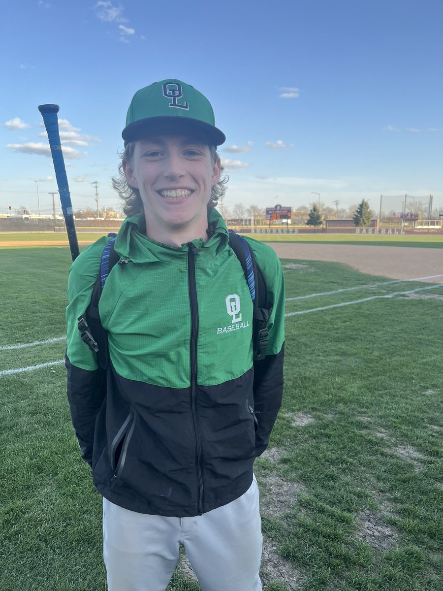 OLSpartansBsb's tweet photo. OL 14, Argo 1. Spartans (5-9, 3-3) get back in the win column behind John Olejniczak (5ip, 11k,1er,3h). Olejniczak (6RBI) and Justin Canvin (2 rbi) hit HRs, while Josh McGlynn (3RBI) and Jackson Hilger (1-1,BB) added to the offense. #olchspride https://t.co/yniAIuluTa