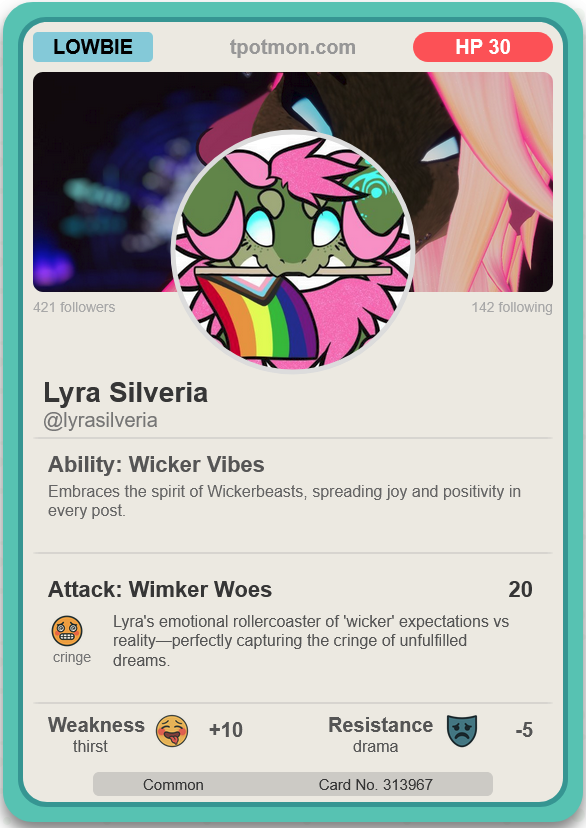 LyraSilveria's tweet photo. I don't normally do twitter trends... so I did one and got called out 🙃 https://t.co/Hxe1Mba3H4
