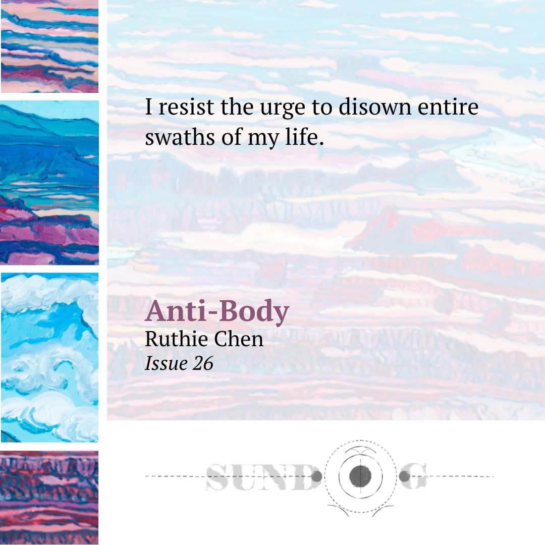 Issue 26 Poetry ❤️

sundoglit.com/ruthie-chen/
