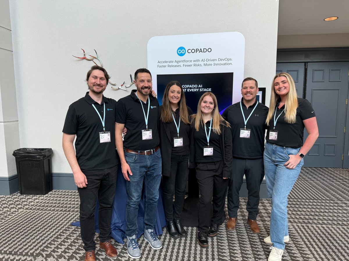 CopadoSolutions's tweet photo. Thank you, Denver!
We had an incredible time at Salesforce World Tour sharing Copado innovation, and celebrating the power of the Salesforce ecosystem
See where Copado is headed next: https://t.co/6NVe66tbTd ✈️
#SalesforceWorldTour #Copado #DevOps https://t.co/HgbMUkxaHu