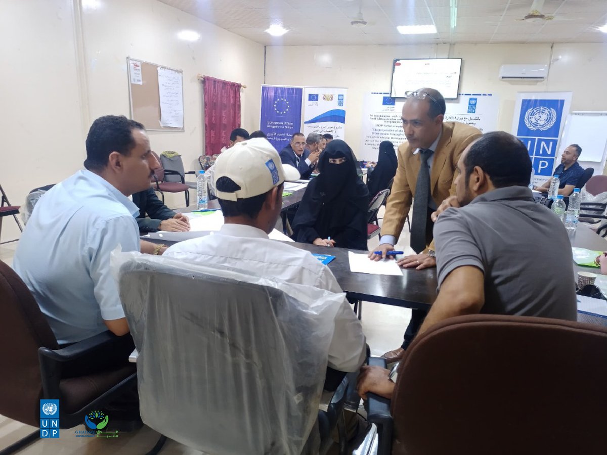 GhadaqOrg's tweet photo. Funded by @EUinYemen and implemented by @UNDPYemen in partnership with #Ghadeq_For_Development The activity to prepare urban resilience strategies in #Marib have officially commenced as part of the Strengthening Institutional and Economic Resilience in Yemen (SIERY) project. https://t.co/gDsxo272Sy