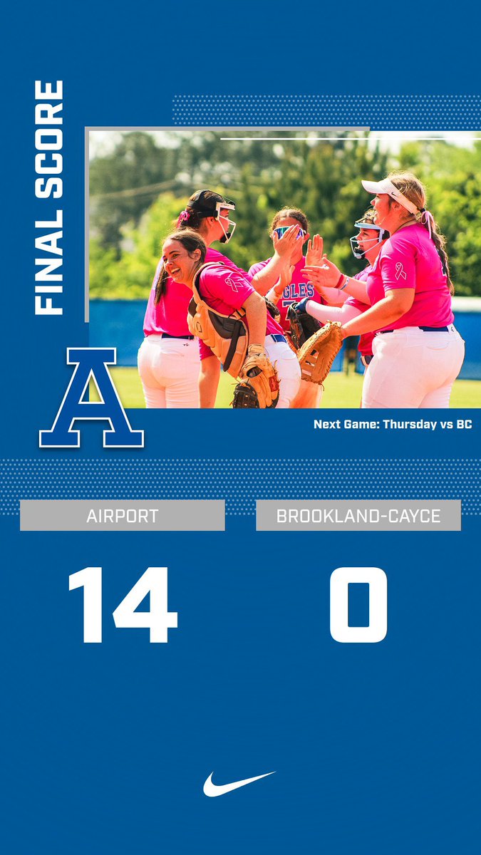 Rivalry win ✅

Ingram 2-2 (HR, Grand Slam) 5RBI; A.Maynor 1-1 RBI; McCracken 1-2 2RBI; Vaughn 2-2 4RBI; Gartman 1-2

WP: Addie Maynor (6K)