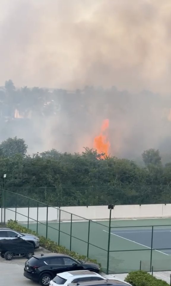 ednauribeu's tweet photo. Urge apoyo en carretera rumbo a barra vieja, hay fuego muy cerca ya de las casas y deptos Blvrd Barra Vieja 780, Aeropuerto @GN_Carreteras @Acapulco @EvelynSalgadoP  #Acapulco  @Claudiashein https://t.co/Yx4fdFeUmt